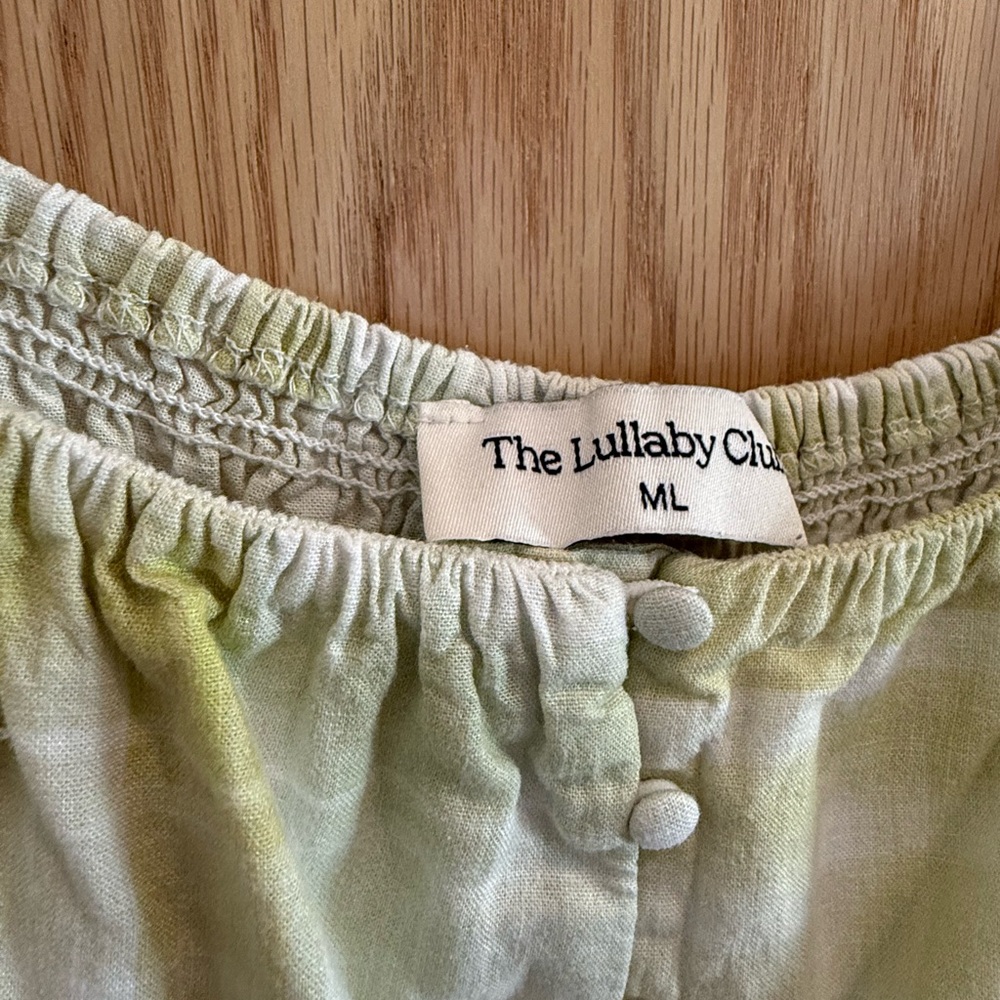 The Lullaby Club Light Green Plaid Maxi Dress - Picture 4 of 6
